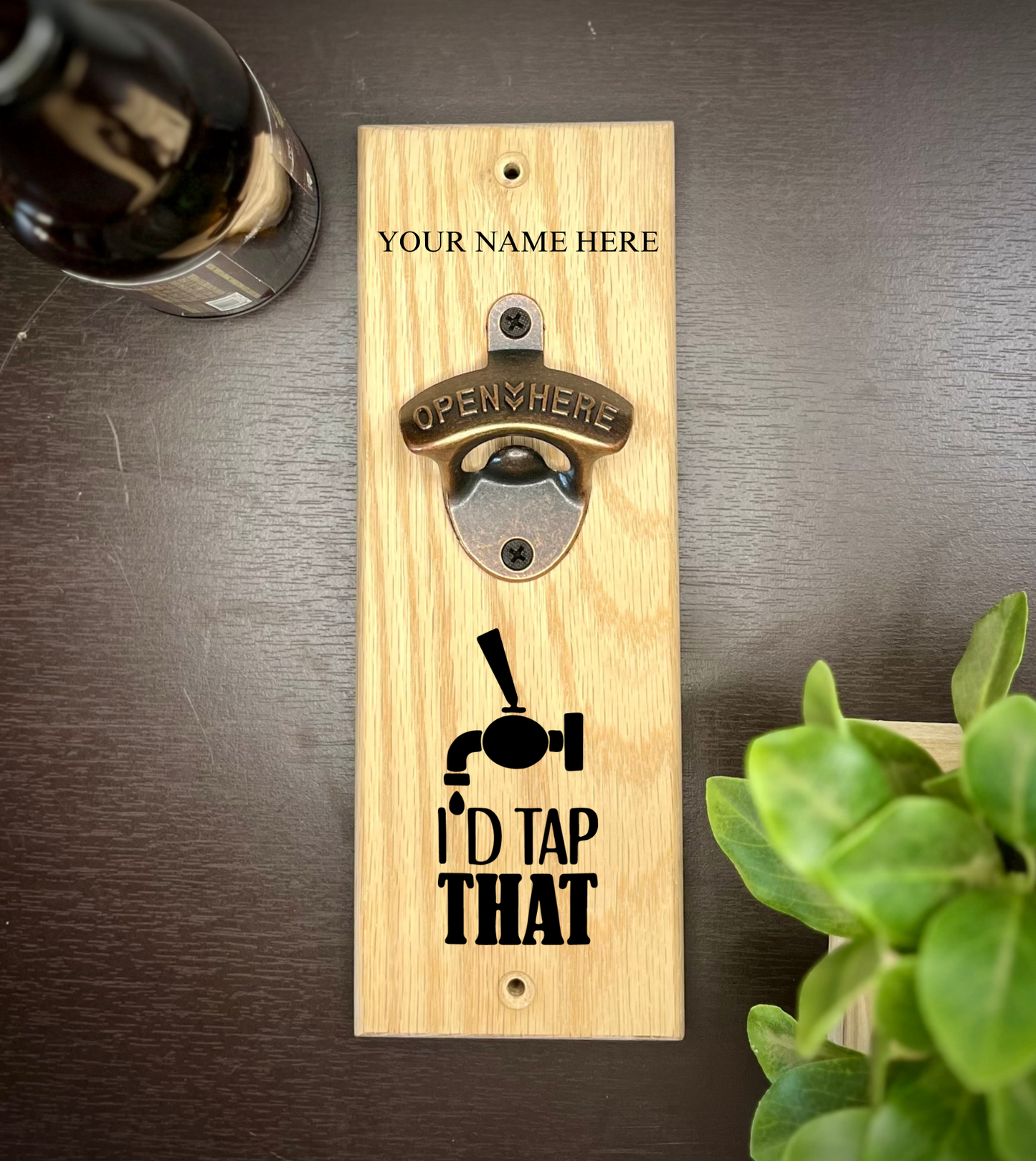 Personalized Bottle Opener With Saying